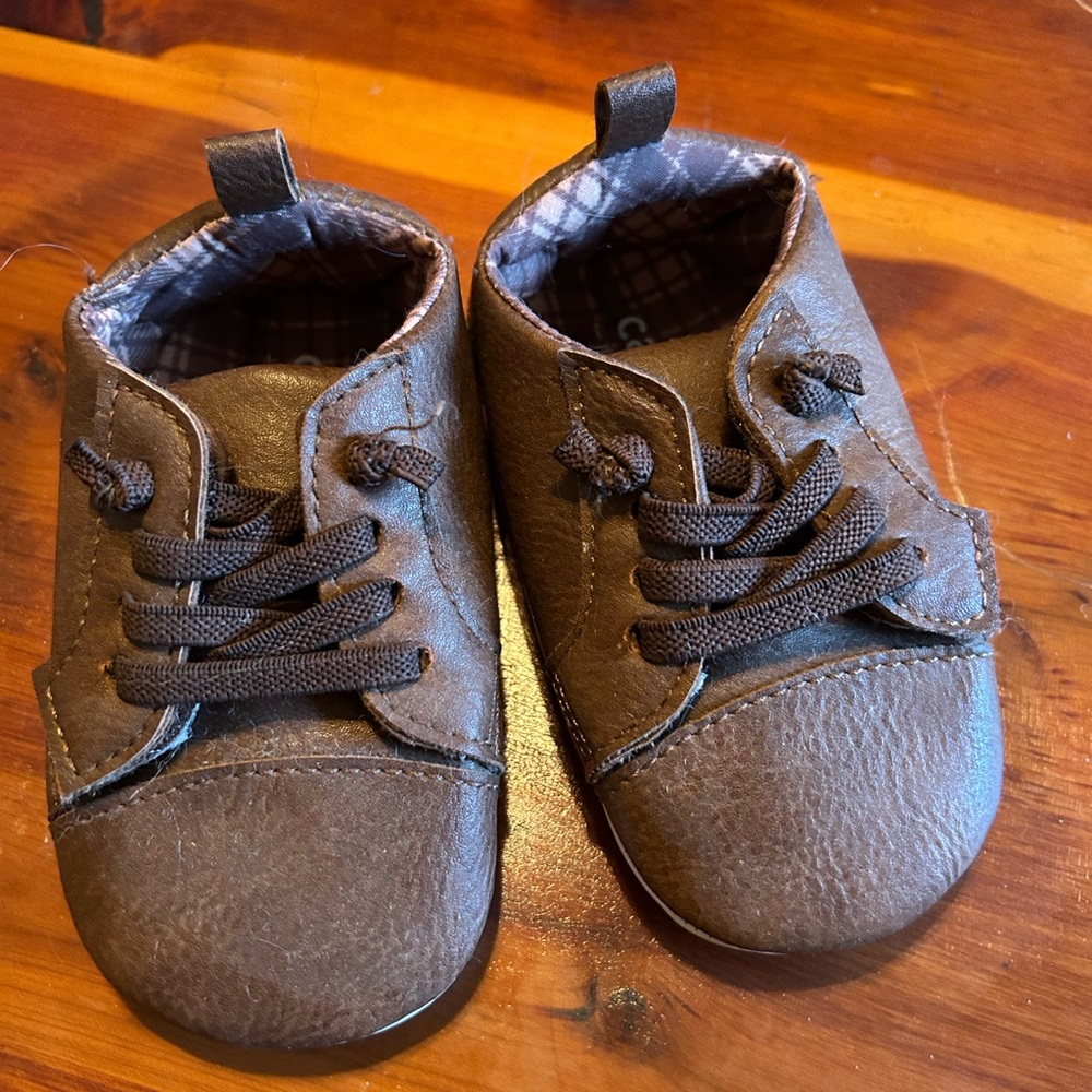 Carters Brown Dress Shoes